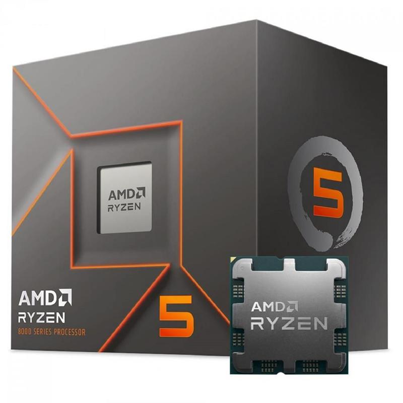 Processador AMD Ryzen 5 8400F, 4.2GHz (4.7GHz Turbo), 6-Cores 12